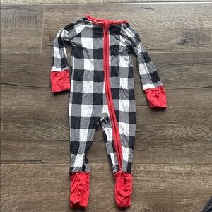 Little Sleepies Buffalo Plaid Jammies